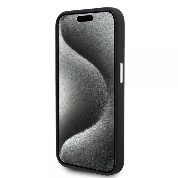 Mercedes Benz iPhone 15 Pro Deksel Bicolor MagSafe Svart