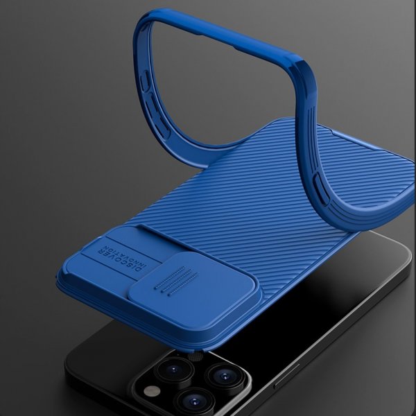 Nillkin iPhone 15 Pro Deksel CamShield MagSafe Grønn
