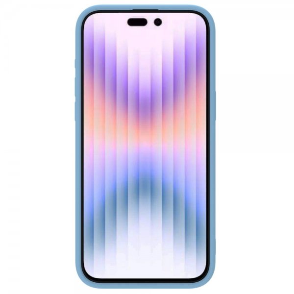 Nillkin iPhone 15 Pro Deksel CamShield Silky Lyseblå
