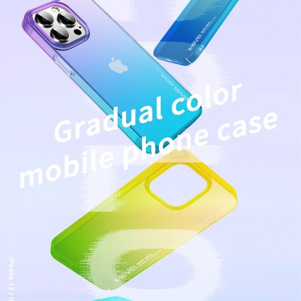 X-Level iPhone 15 Pro Deksel Colorful Series Oransje