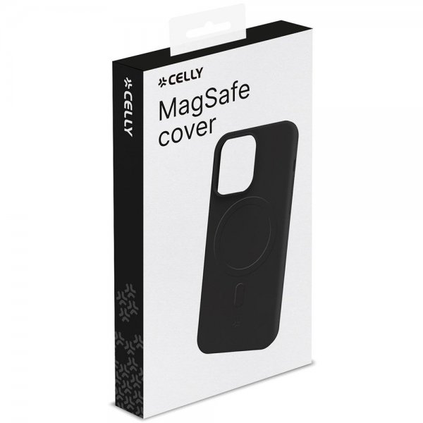Celly iPhone 15 Pro Deksel CROMOMAG Svart