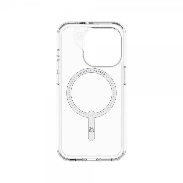 Zagg iPhone 15 Pro Deksel Crystal Palace Snap Transparent