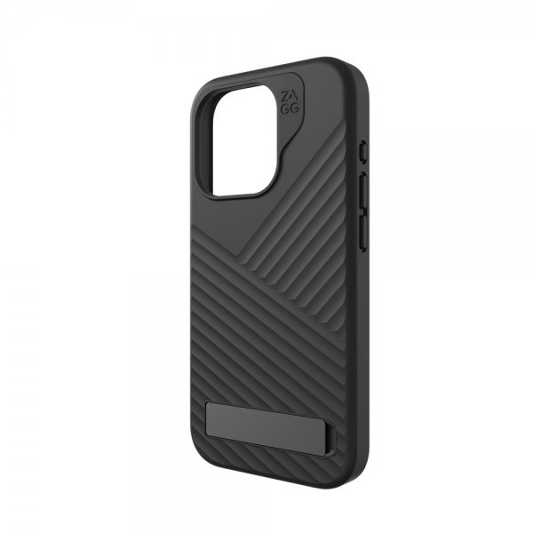 Zagg iPhone 15 Pro Deksel Denali Snap Kickstand Svart