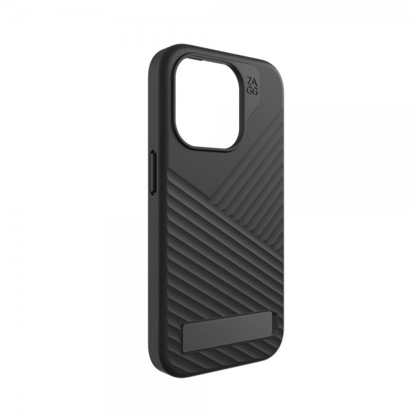 Zagg iPhone 15 Pro Deksel Denali Snap Kickstand Svart