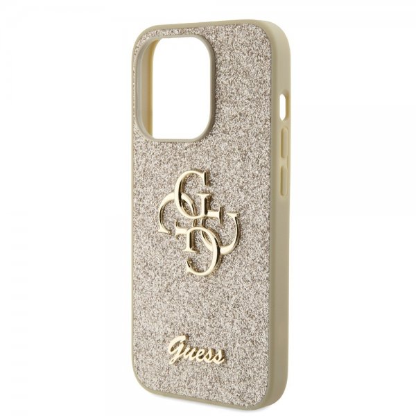 Guess iPhone 15 Pro Deksel Fixed Glitter Gull