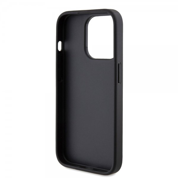 Guess iPhone 15 Pro Deksel Fixed Glitter Svart