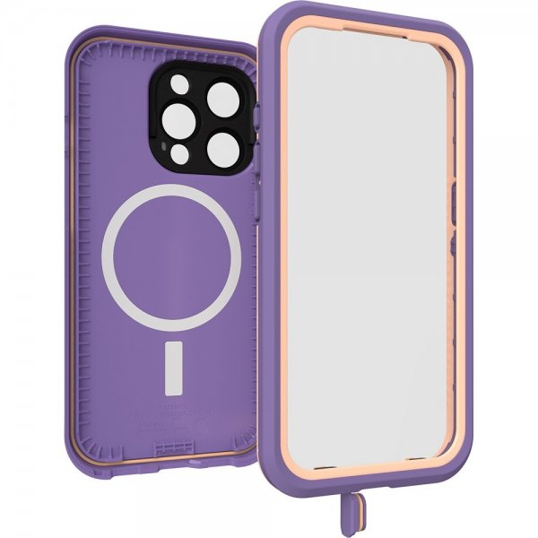 Otterbox iPhone 15 Pro Deksel Fre MagSafe Rule of Plum
