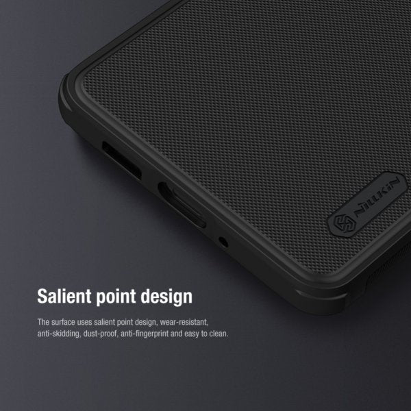 Nillkin iPhone 15 Pro Deksel Frosted Shield Pro MagSafe Blå