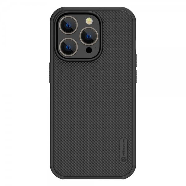 Nillkin iPhone 15 Pro Deksel Frosted Shield Pro MagSafe Svart