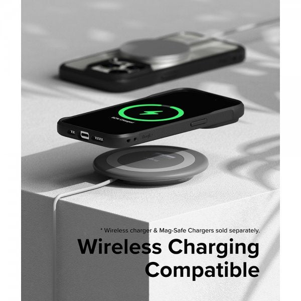Ringke iPhone 15 Pro Deksel Fusion Bold Matte Black