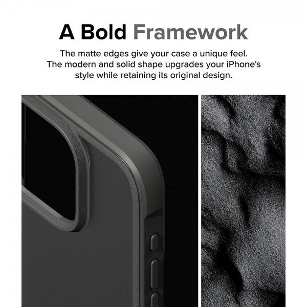 Ringke iPhone 15 Pro Deksel Fusion Bold Matte Gray
