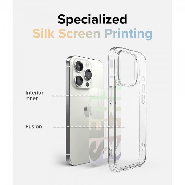 Ringke iPhone 15 Pro Deksel Fusion Design Seoul