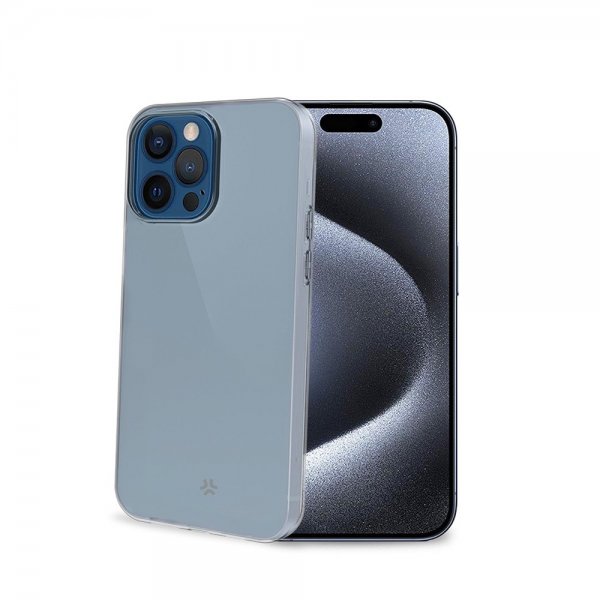 Celly iPhone 15 Pro Deksel GELSKIN Klar