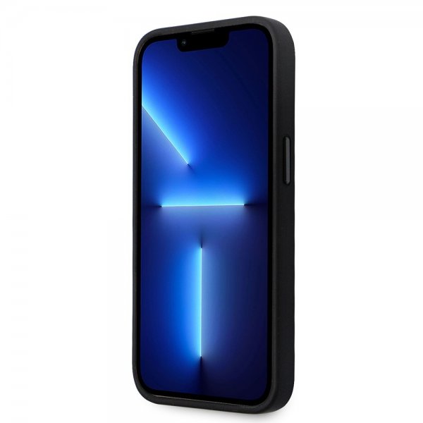 Karl Lagerfeld iPhone 15 Pro Deksel Ikonik Metal Pin Svart