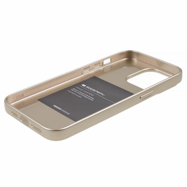 Mercury iPhone 15 Pro Deksel Jelly Glitter Gull