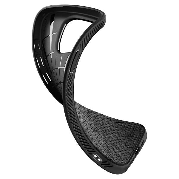 Spigen iPhone 15 Pro Deksel Liquid Air Matte Black