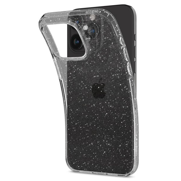 Spigen iPhone 15 Pro Deksel Liquid Crystal Glitter Crystal Quartz