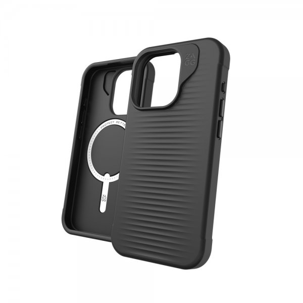 Zagg iPhone 15 Pro Deksel Luxe Snap Svart