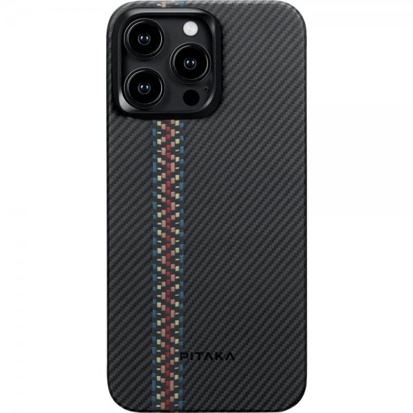Pitaka iPhone 15 Pro Deksel MagEZ Case 4 Rhapsody