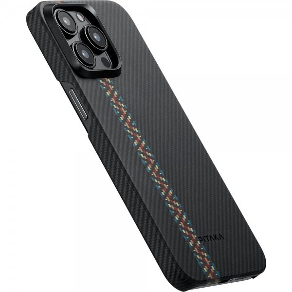 Pitaka iPhone 15 Pro Deksel MagEZ Case 4 Rhapsody
