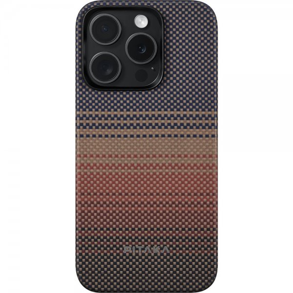 Pitaka iPhone 15 Pro Deksel MagEZ Case 5 Sunset