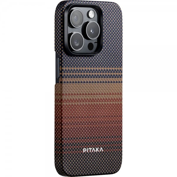 Pitaka iPhone 15 Pro Deksel MagEZ Case 5 Sunset