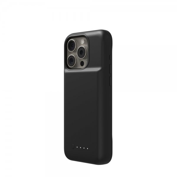 Mophie iPhone 15 Pro Deksel med innebygd Powerbank Juice Pack Svart