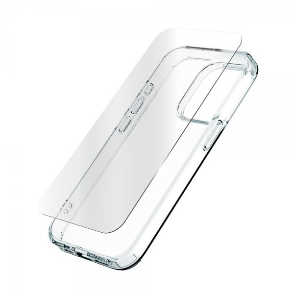 Zagg InvisibleShield iPhone 15 Pro Deksel med Skjermbeskytter Glass Elite 360