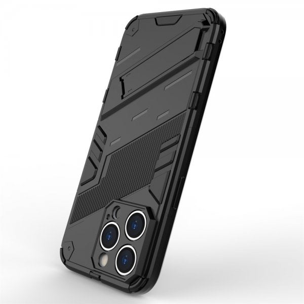 iPhone 15 Pro Deksel med Stativ Svart