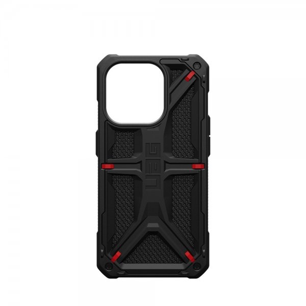 Urban Armor Gear (UAG) iPhone 15 Pro Deksel Monarch Kevlar Black