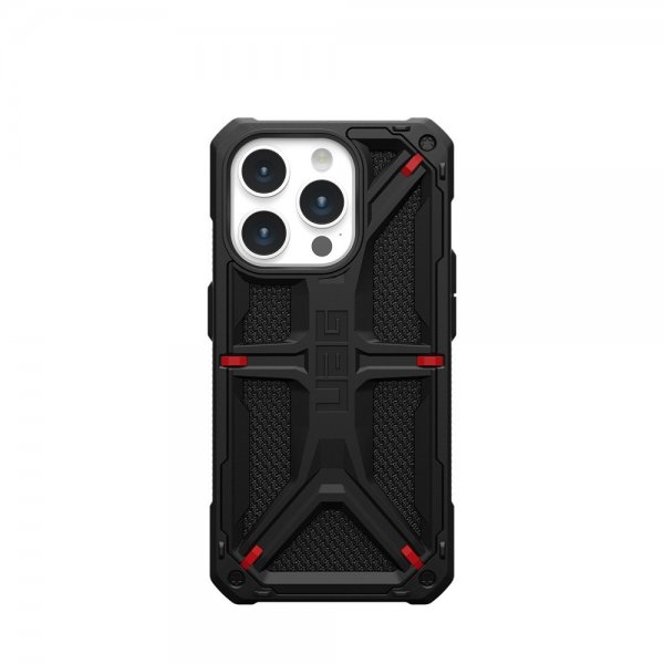 Urban Armor Gear (UAG) iPhone 15 Pro Deksel Monarch Kevlar Black