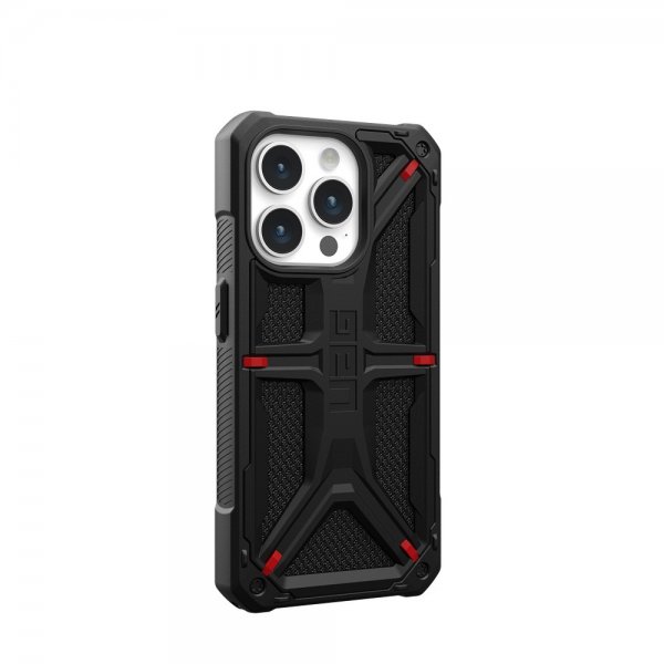 Urban Armor Gear (UAG) iPhone 15 Pro Deksel Monarch Kevlar Black