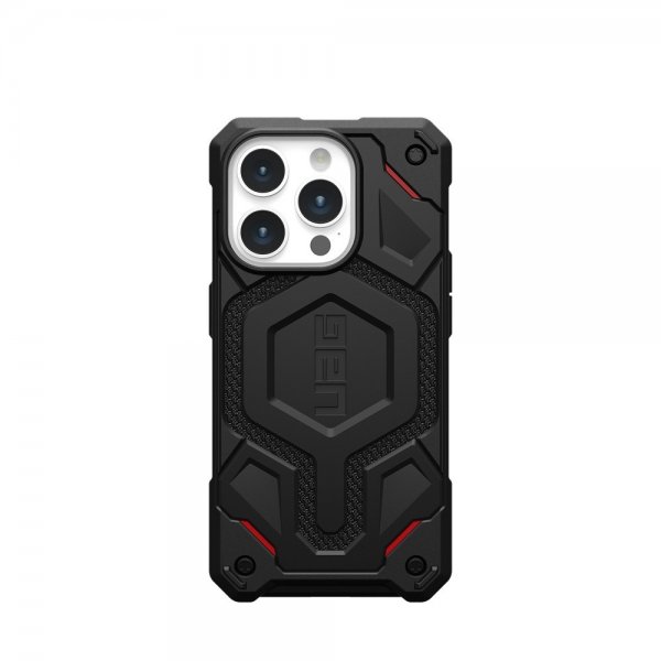 Urban Armor Gear (UAG) iPhone 15 Pro Deksel Monarch Pro MagSafe Kevlar Black