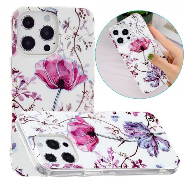 iPhone 15 Pro Deksel Motiv Lotus