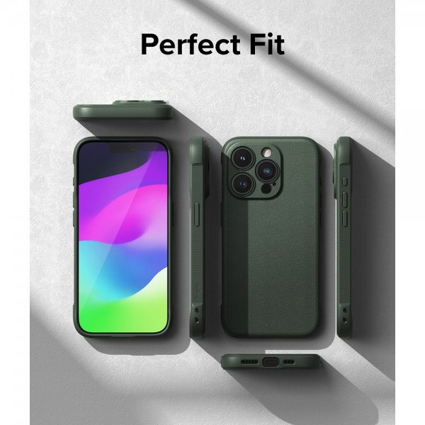 Ringke iPhone 15 Pro Deksel Onyx Dark Green