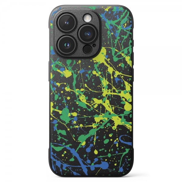 Ringke iPhone 15 Pro Deksel Onyx Design Action Painting