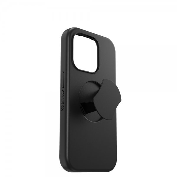 Otterbox iPhone 15 Pro Deksel OtterGrip Symmetry MagSafe Svart