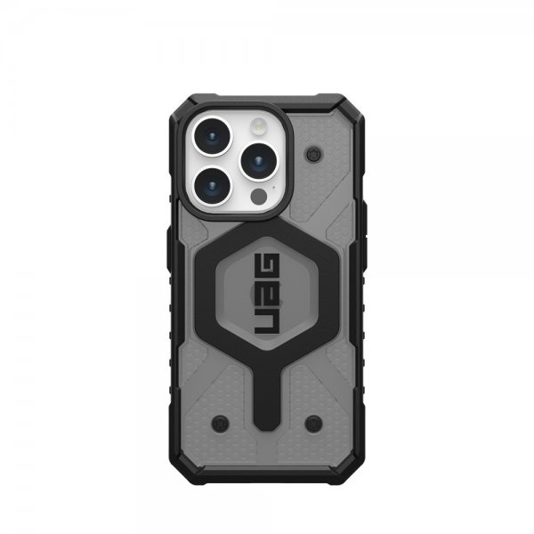 Urban Armor Gear (UAG) iPhone 15 Pro Deksel Pathfinder MagSafe Ash