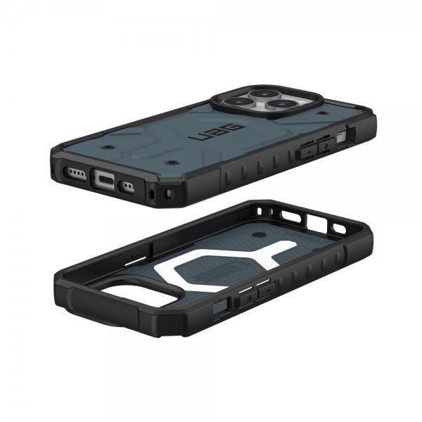 Urban Armor Gear (UAG) iPhone 15 Pro Deksel Pathfinder MagSafe Cloud Blue