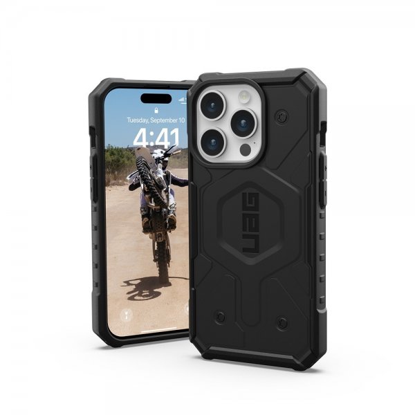 Urban Armor Gear (UAG) iPhone 15 Pro Deksel Pathfinder MagSafe Svart