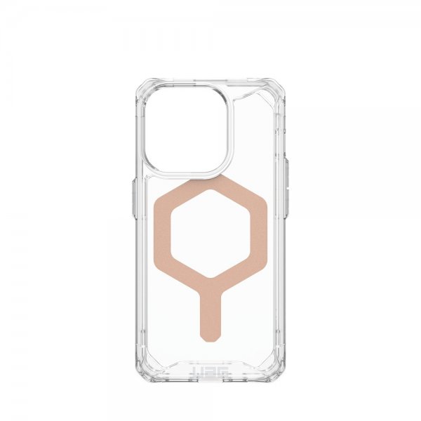 Urban Armor Gear (UAG) iPhone 15 Pro Deksel Plyo MagSafe Ice Rose Gold