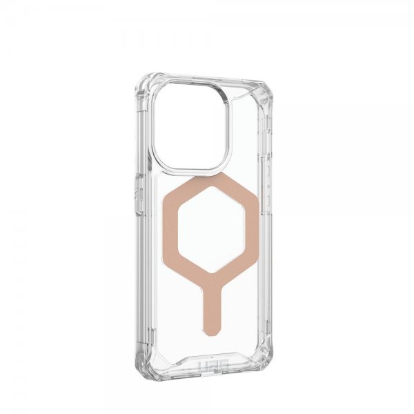 Urban Armor Gear (UAG) iPhone 15 Pro Deksel Plyo MagSafe Ice Rose Gold