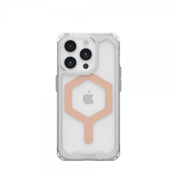 Urban Armor Gear (UAG) iPhone 15 Pro Deksel Plyo MagSafe Ice Rose Gold