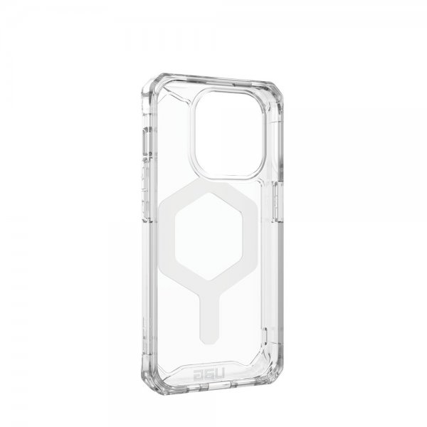 Urban Armor Gear (UAG) iPhone 15 Pro Deksel Plyo MagSafe Ice Hvit