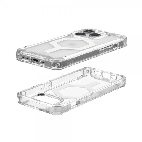 Urban Armor Gear (UAG) iPhone 15 Pro Deksel Plyo MagSafe Ice Hvit