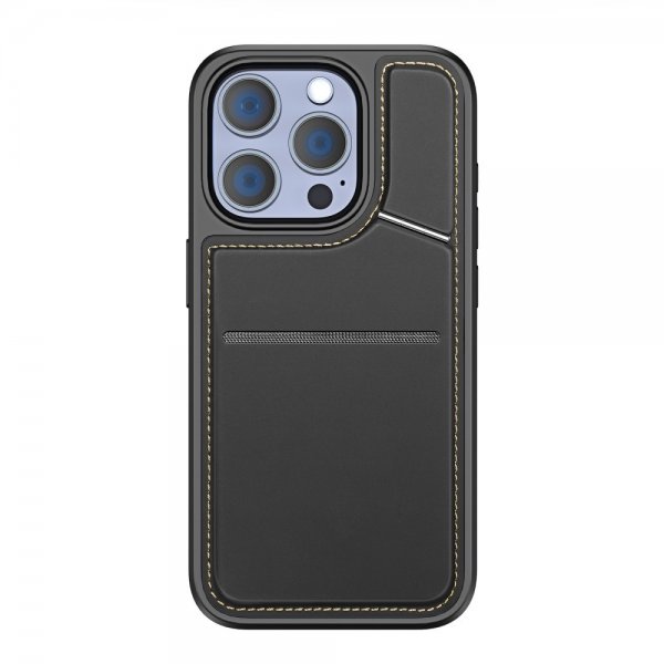 Dux Ducis iPhone 15 Pro Deksel Rafi II Series MagSafe Svart