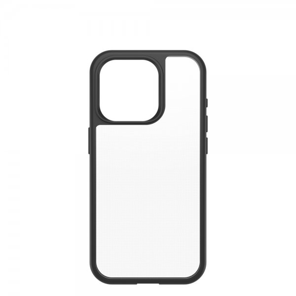 Otterbox iPhone 15 Pro Deksel React Black Crystal