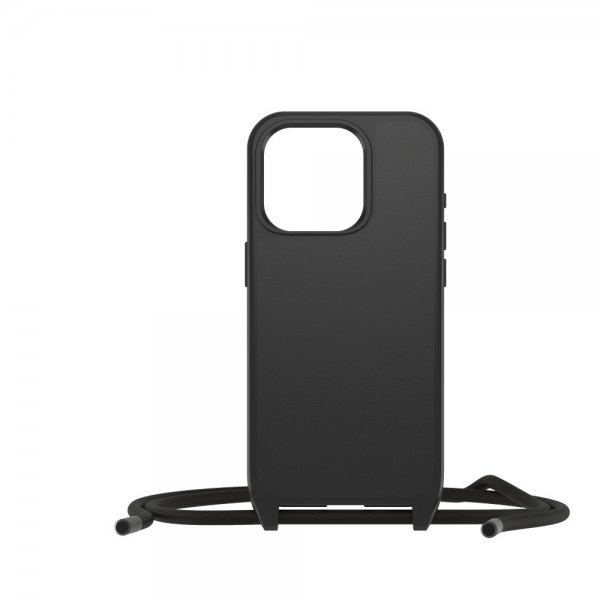 Otterbox iPhone 15 Pro Deksel React Necklace MagSafe Svart