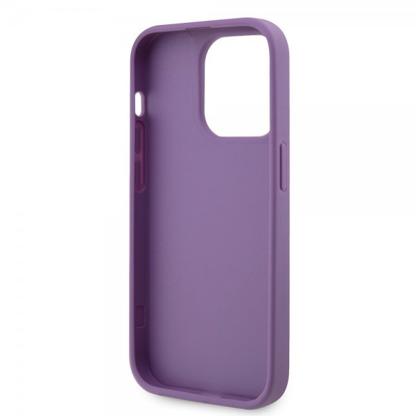 Guess iPhone 15 Pro Deksel Rhinestone Lilla