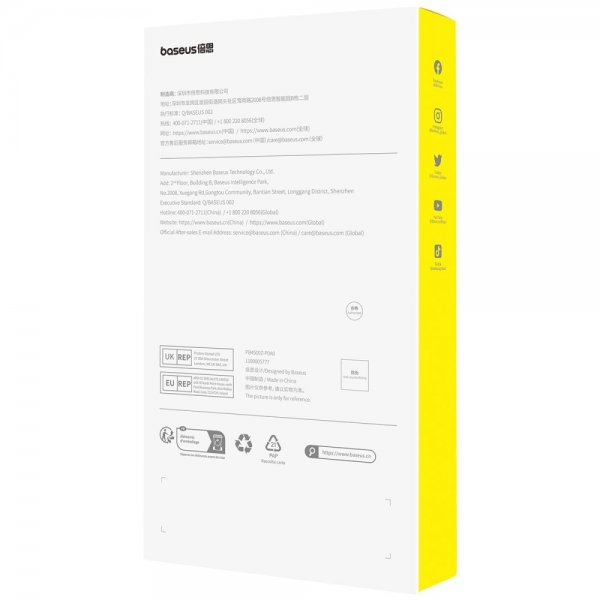 Baseus iPhone 15 Pro Deksel Smart Ring Series MagSafe Svart